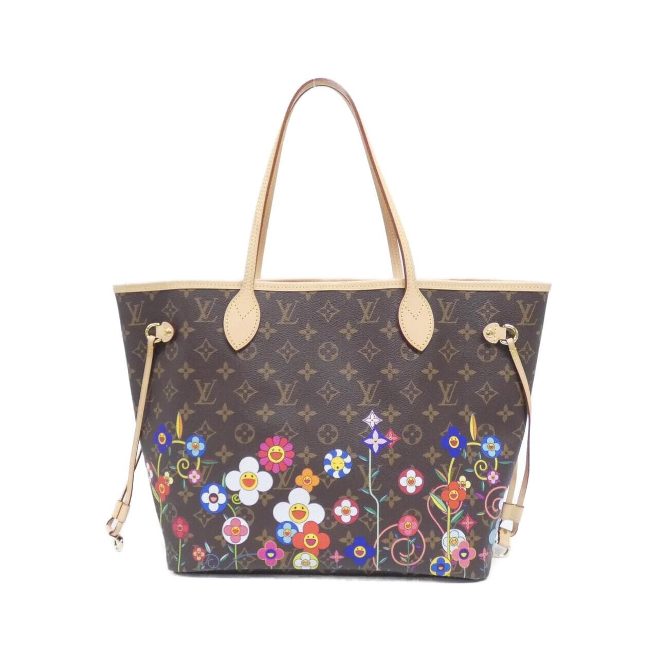 LOUIS VUITTON Neverfull M13271 Tote Monogram Black