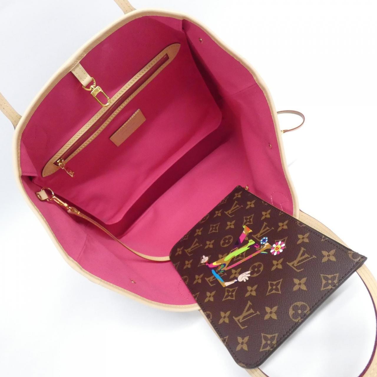 LOUIS VUITTON Neverfull M13271 Tote Monogram Black Monogram Rank A - Thumbnail 8