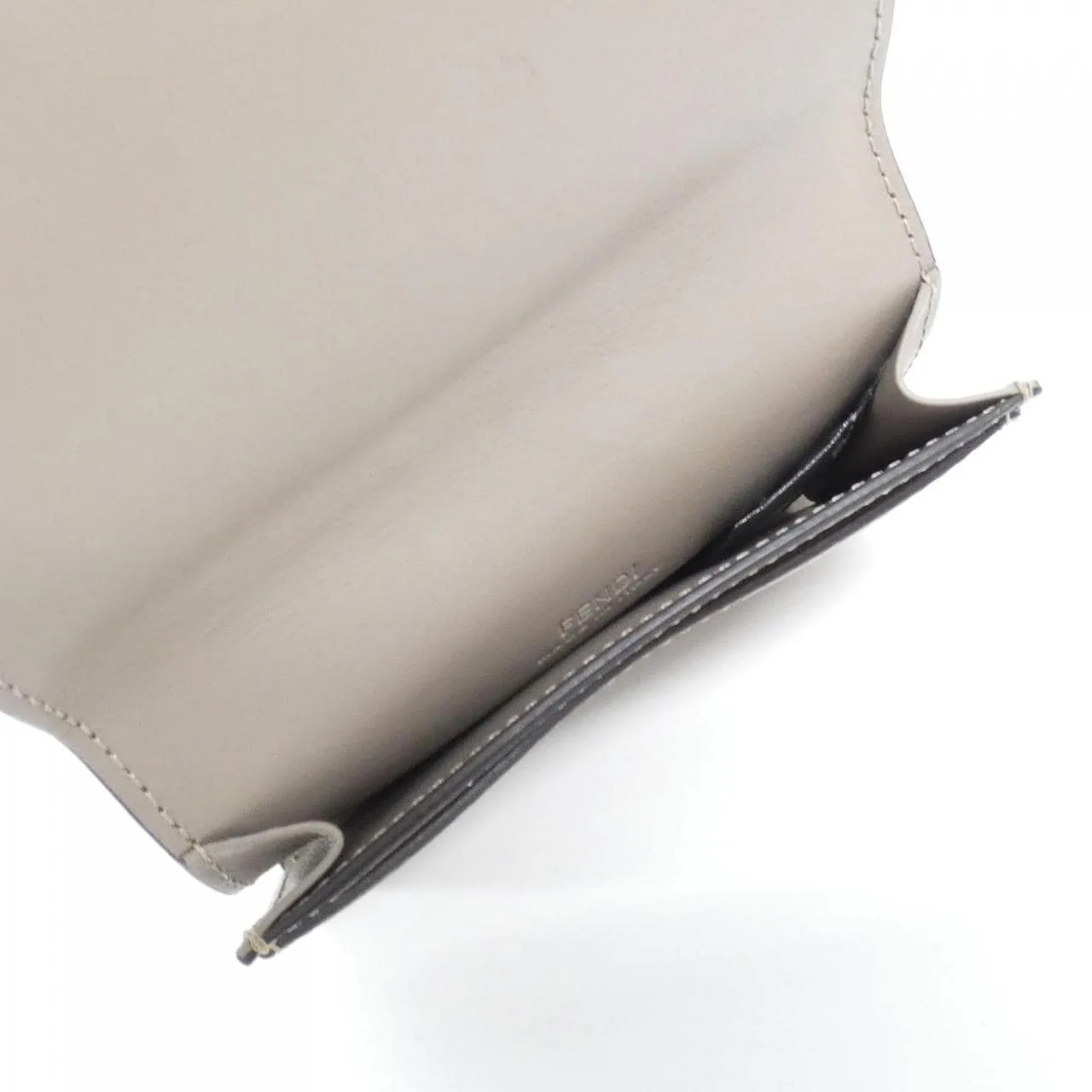 FENDI By The Way 8M0217 SME Card Case Black Rank B - Thumbnail 5