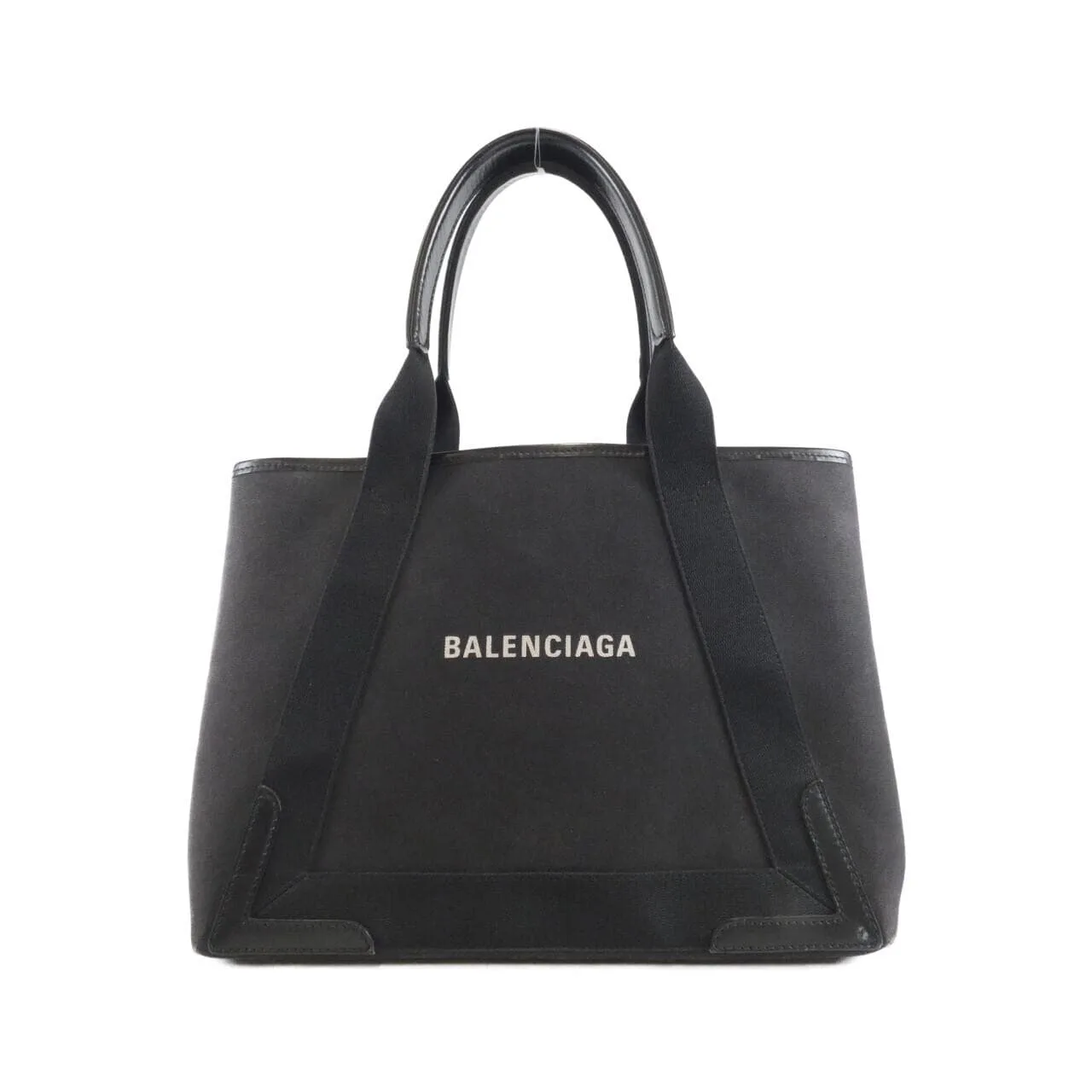 BALENCIAGA 581292 2HH3N Handbag Canvas Navy