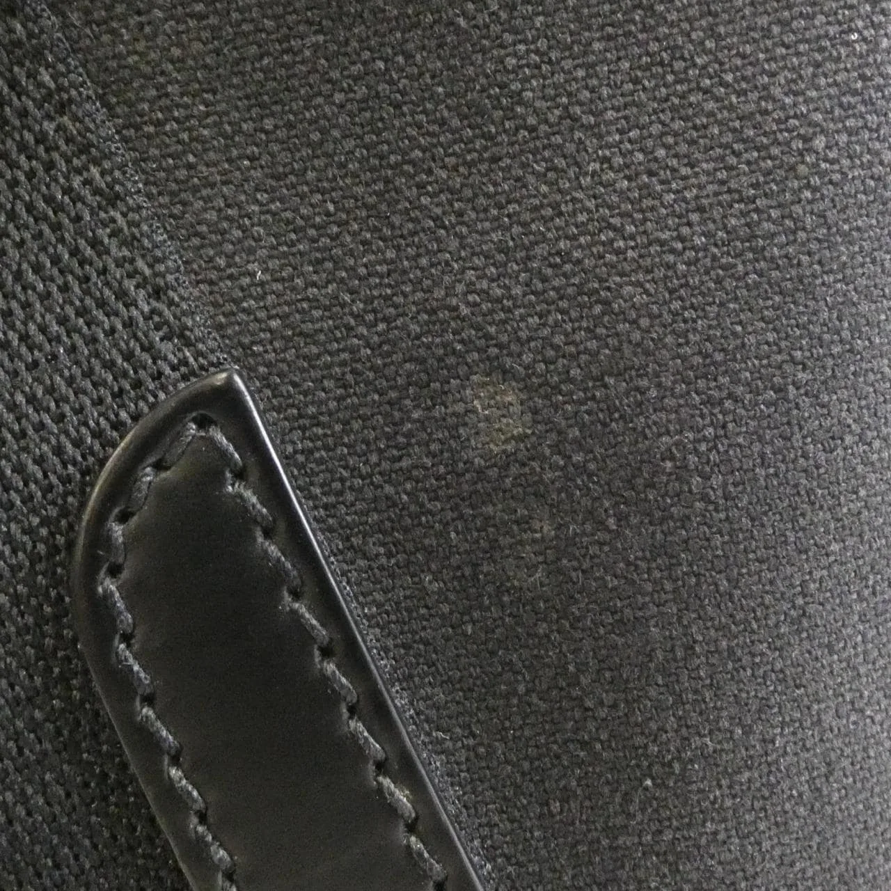 BALENCIAGA 581292 2HH3N Handbag Canvas 深藍色 帆布 中古品B - 縮圖 4