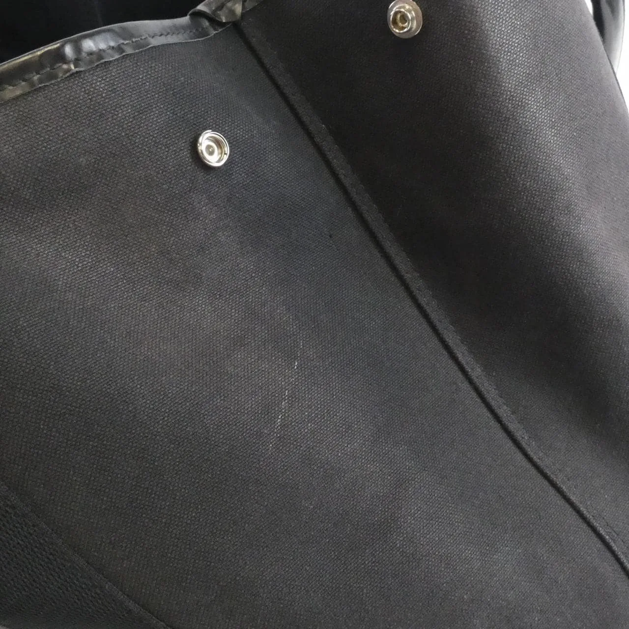 BALENCIAGA 581292 2HH3N Handbag Canvas 深藍色 帆布 中古品B - 縮圖 5