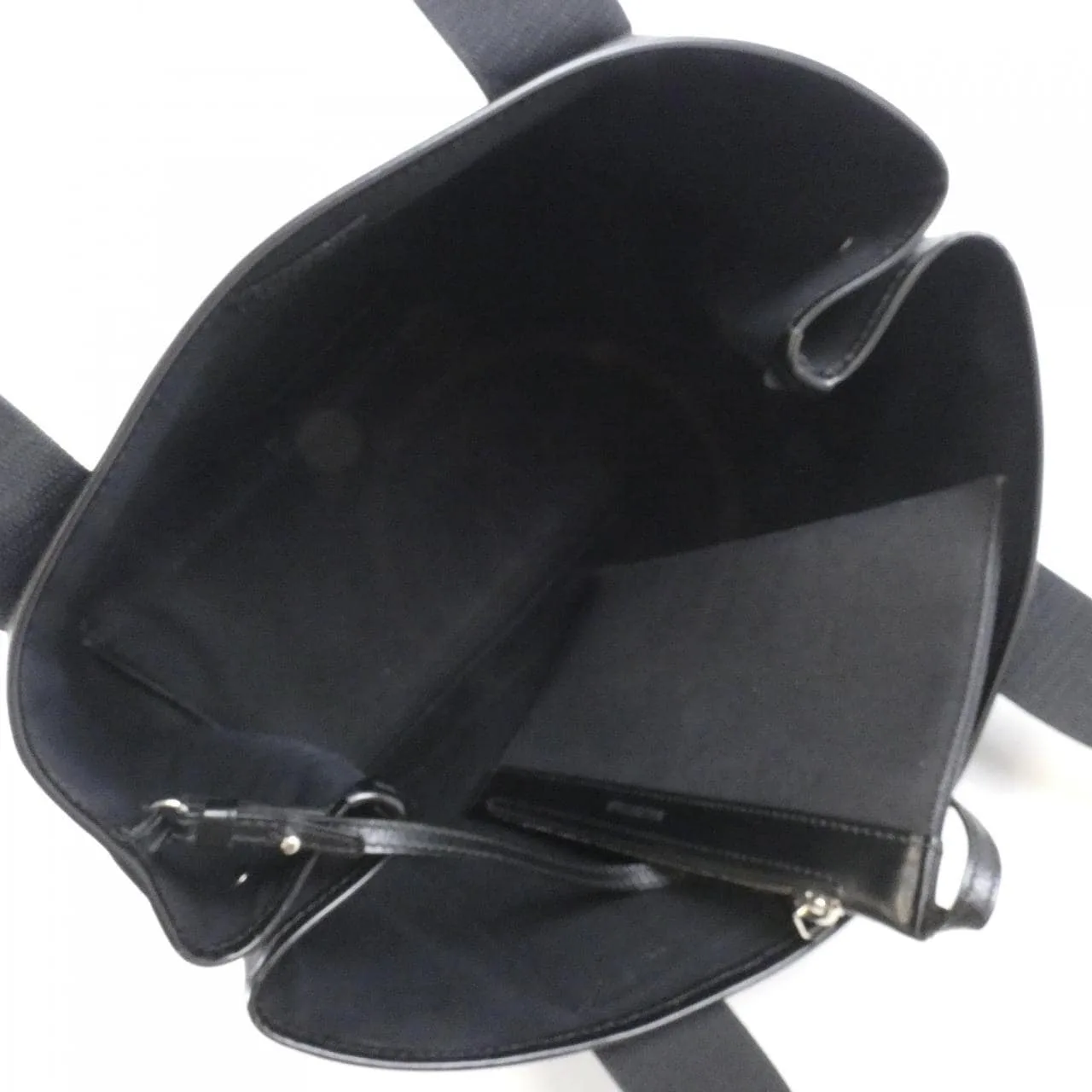 BALENCIAGA 581292 2HH3N Handbag Canvas 深藍色 帆布 中古品B - 縮圖 9