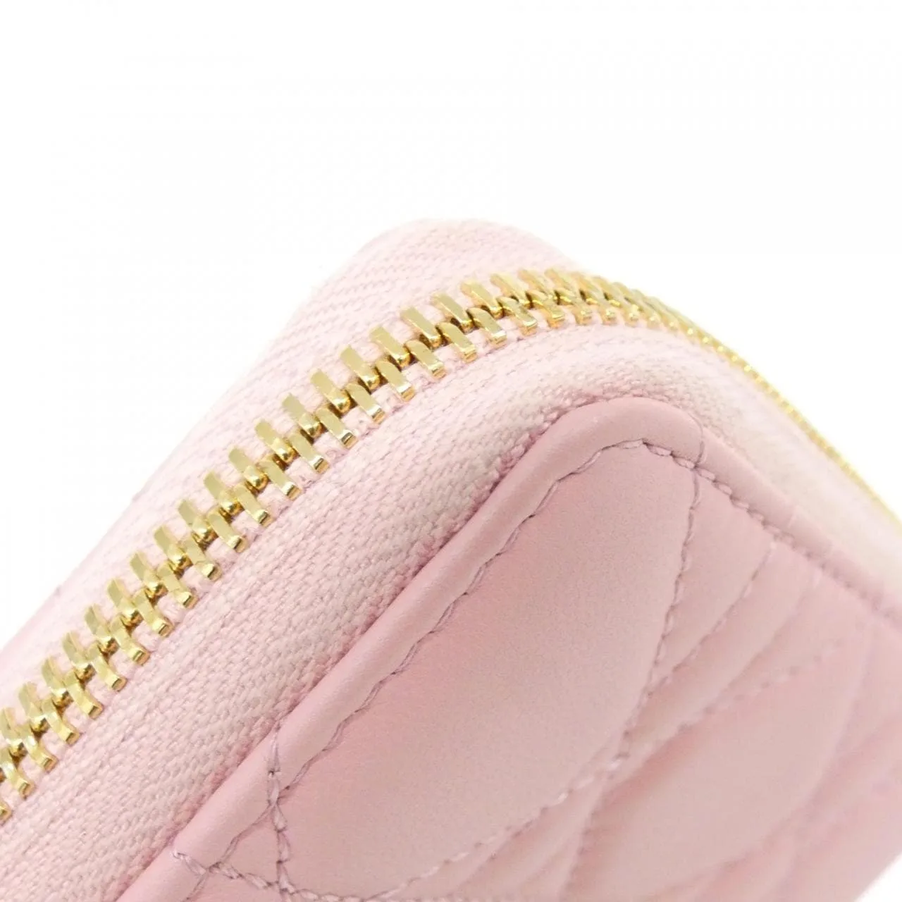 DIOR Lady Dior S0985ONMJ Coin Case Lambskin Black Lambskin Rank A - Thumbnail 7