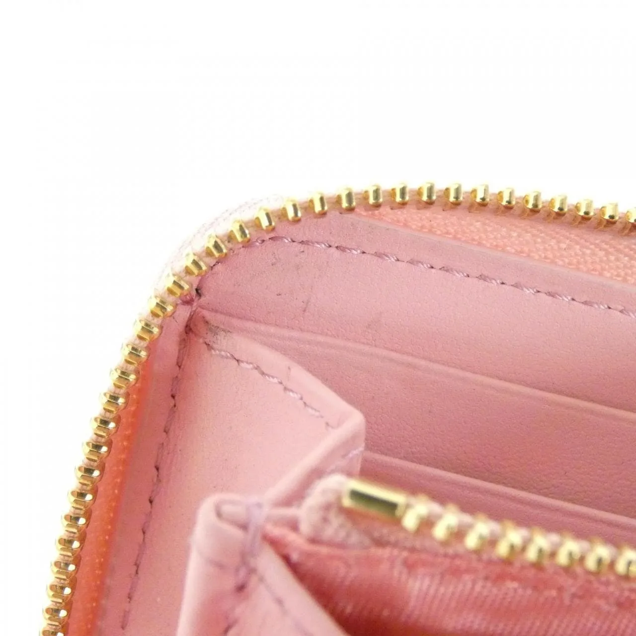 DIOR Lady Dior S0985ONMJ Coin Case Lambskin Black Lambskin Rank A - Thumbnail 9