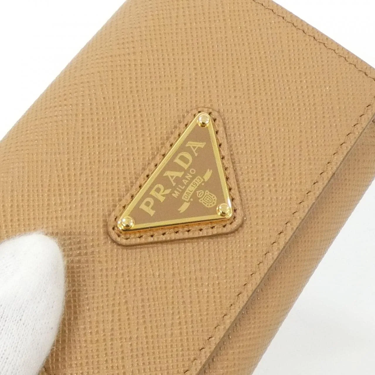 PRADA 1MH042 Wallet Black Rank A - Thumbnail 5