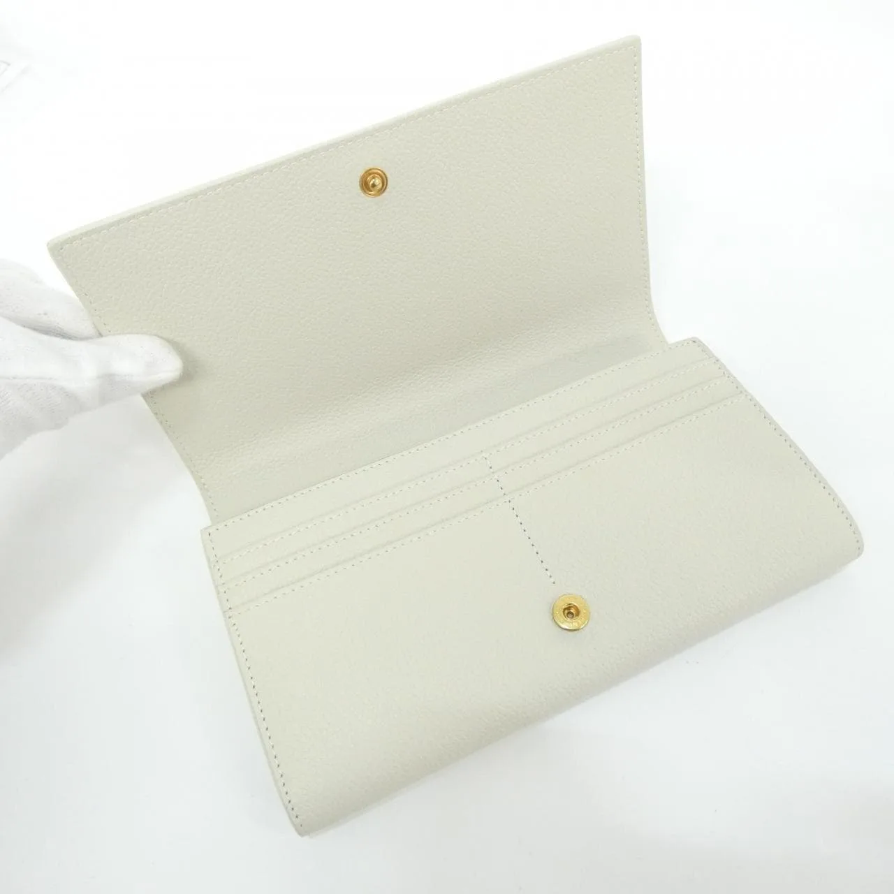 SAINT LAURENT 414567 B680J Wallet Black Rank A - Thumbnail 6