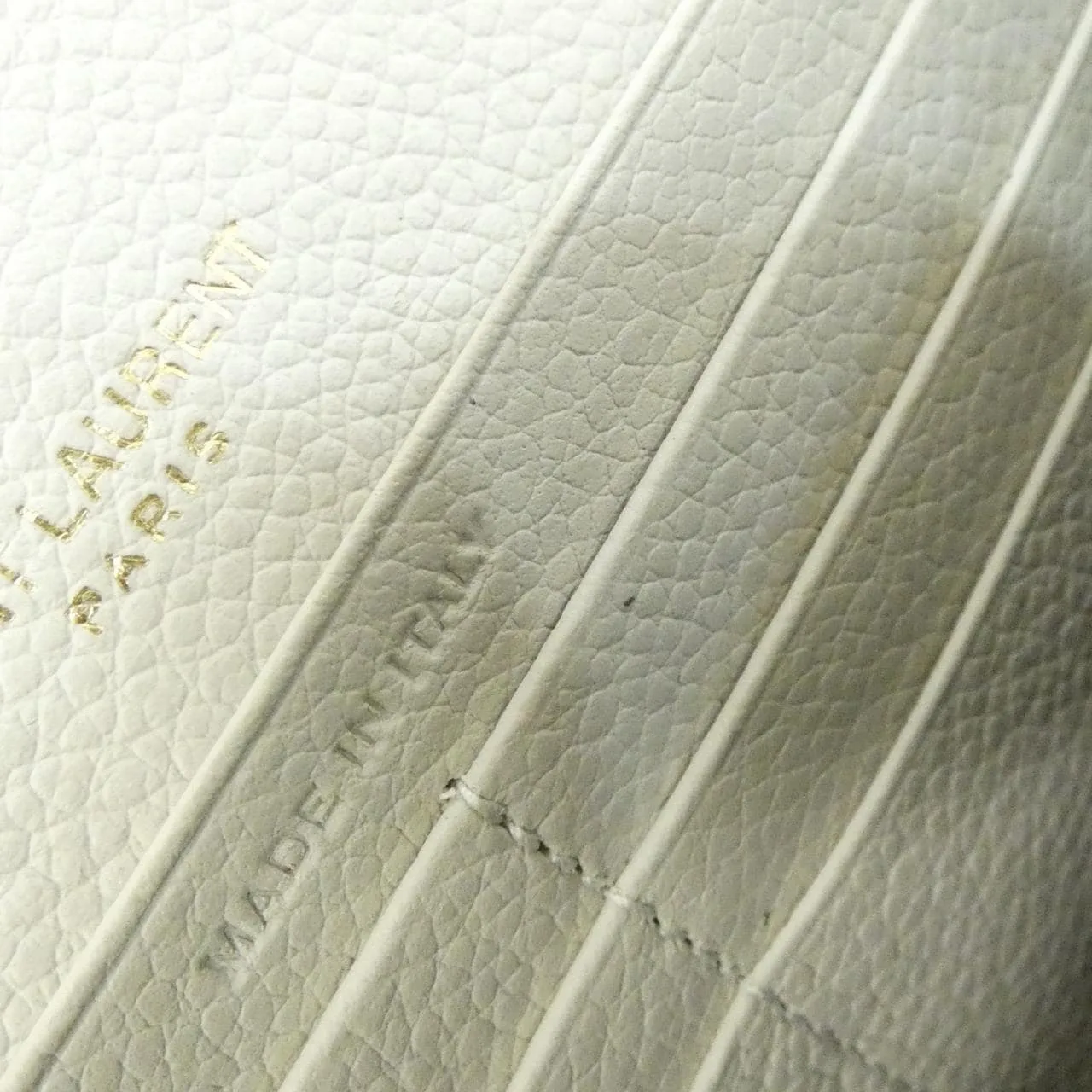 SAINT LAURENT 414567 B680J Wallet Black Rank A - Thumbnail 10