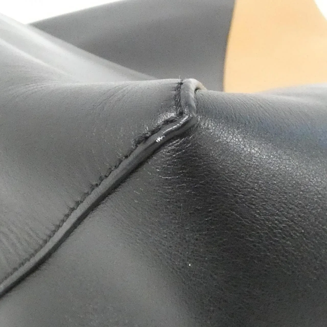 LOEWE Puzzle B779Q18X05 Tote Black Rank A - Thumbnail 3