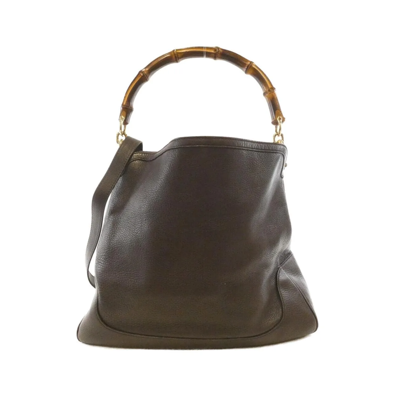 GUCCI 282315 A7M0G Shoulder Leather Brown