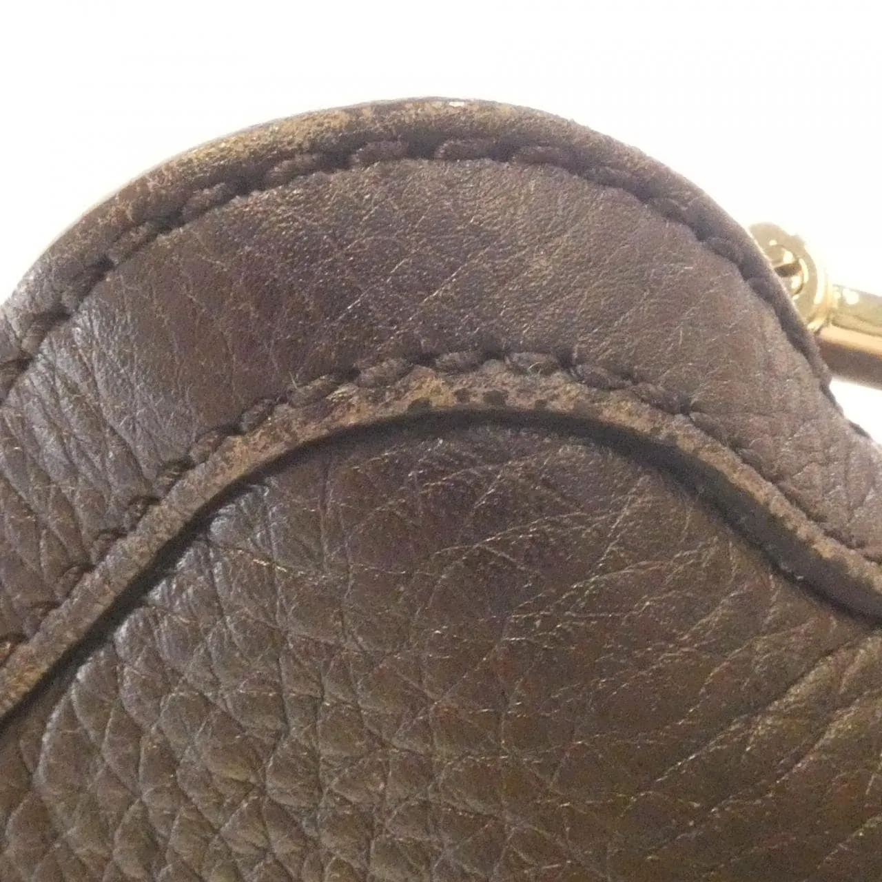 GUCCI 282315 A7M0G Shoulder Leather Brown Leather Rank A - Thumbnail 3