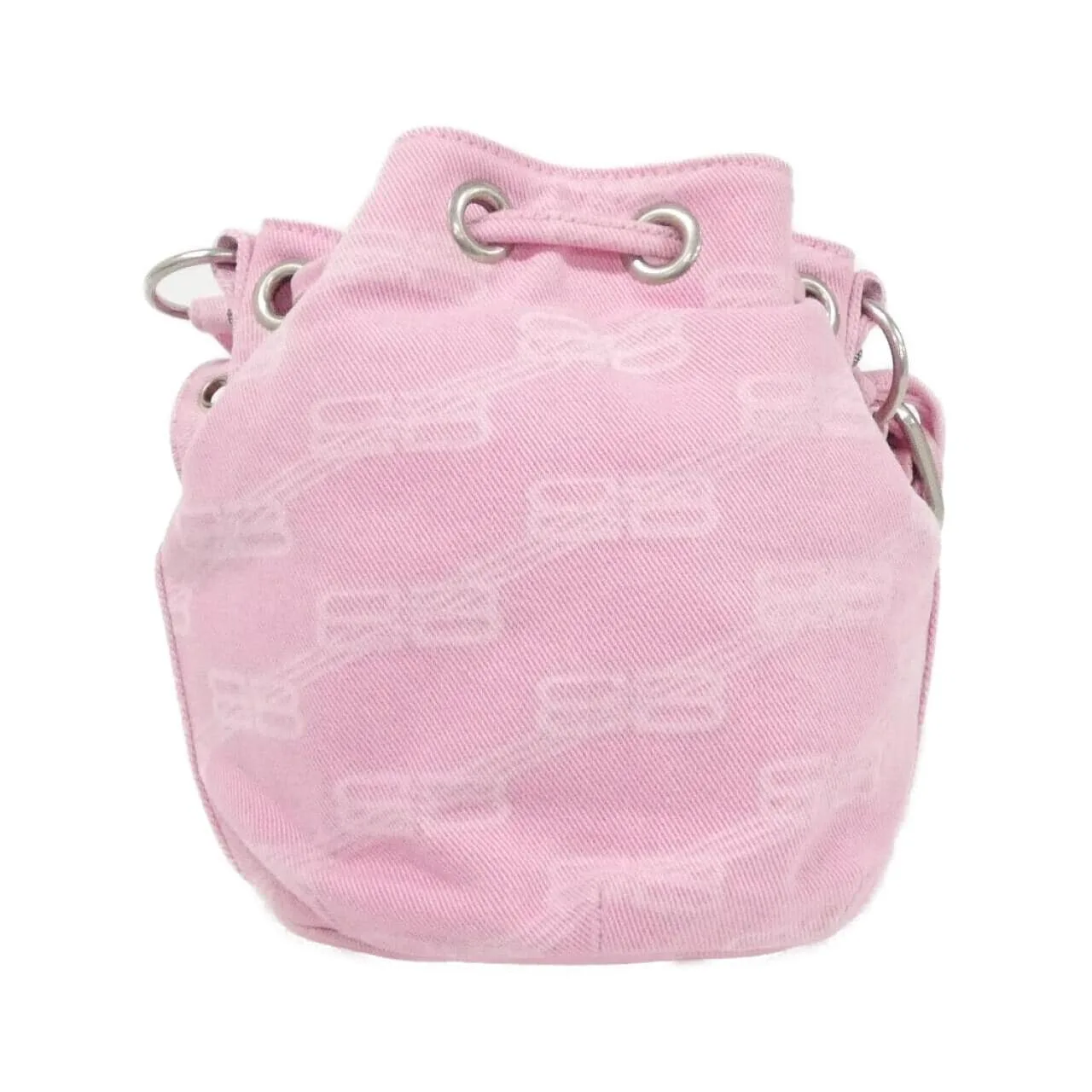 BALENCIAGA Le Cagole 702431 Handbag Canvas Black Canvas - Thumbnail 2