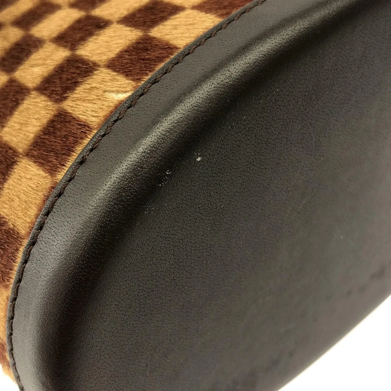 LOUIS VUITTON M92133 Handbag Damier 黑色 Damier 中古品A - 縮圖 4