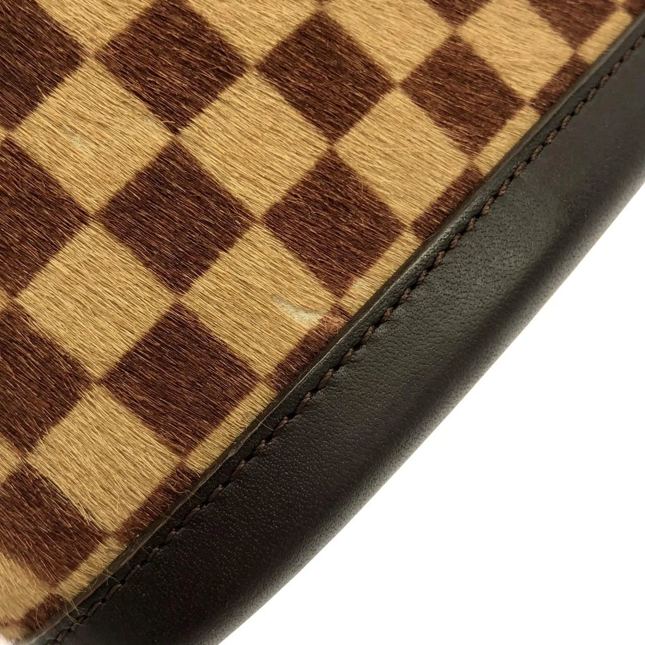LOUIS VUITTON M92133 Handbag Damier 黑色 Damier 中古品A - 縮圖 5