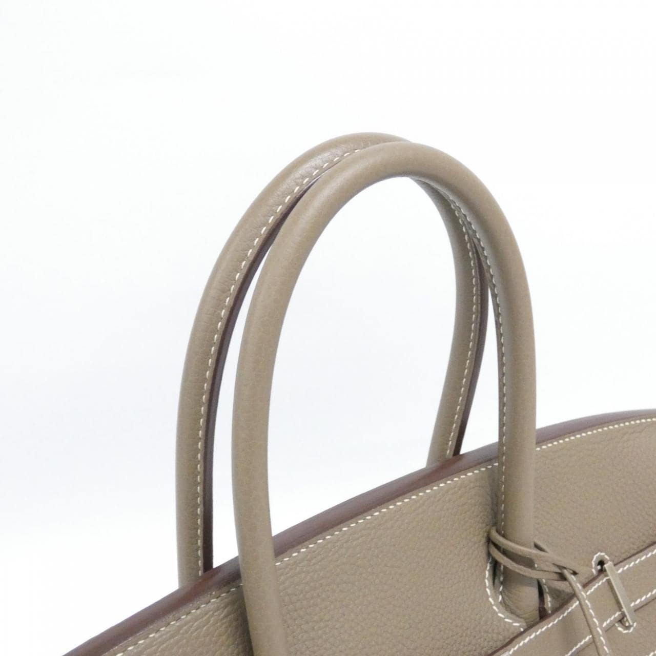 HERMES HERMÈS Birkin 027767CK Bag Togo Etoupe Togo Leather Rank A - Thumbnail 8