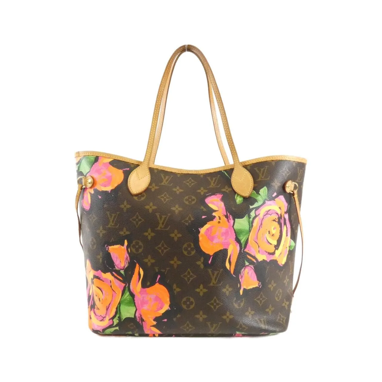 LOUIS VUITTON Neverfull M48613 Tote Monogram Black