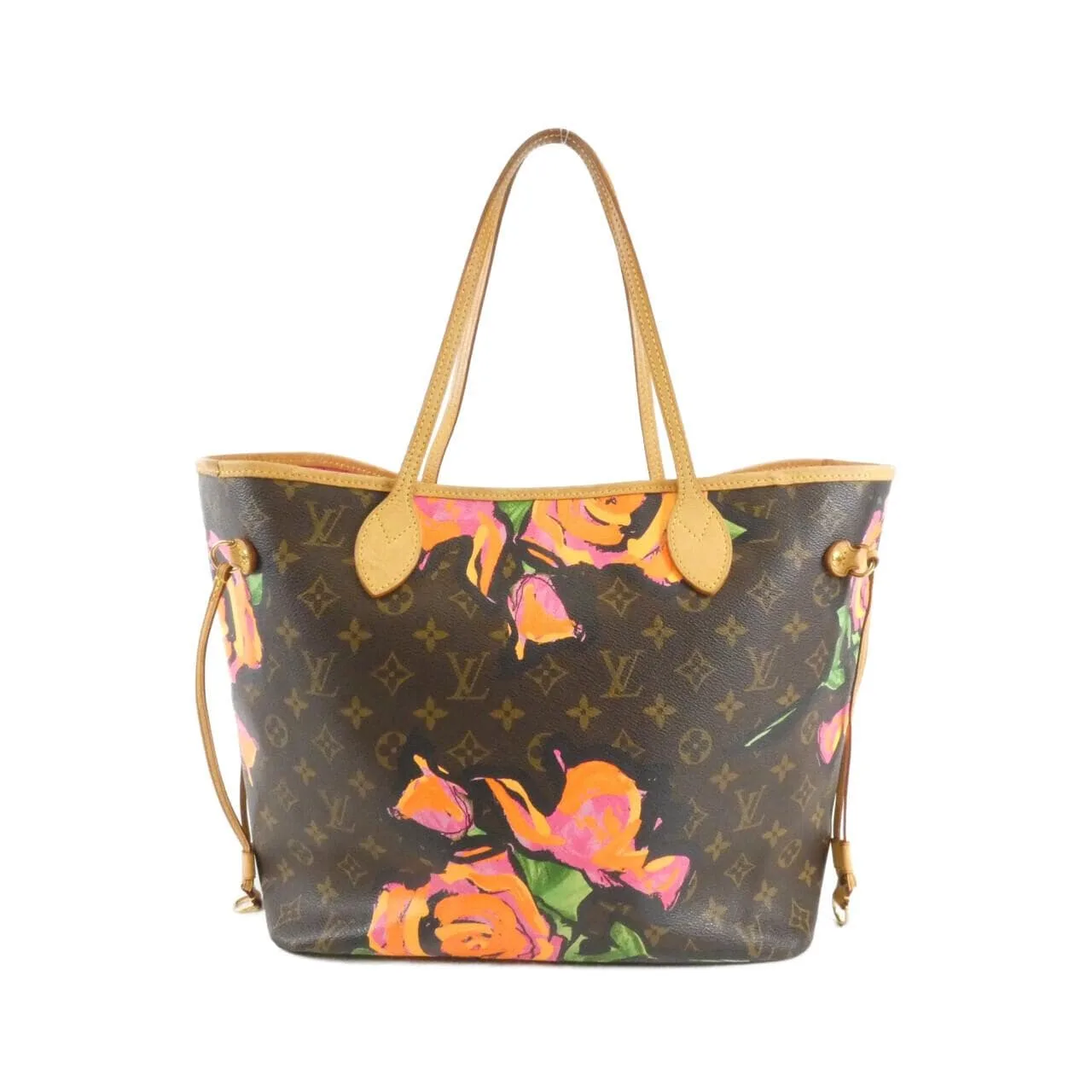 LOUIS VUITTON Neverfull M48613 Tote Monogram Black Monogram Rank B - Thumbnail 2