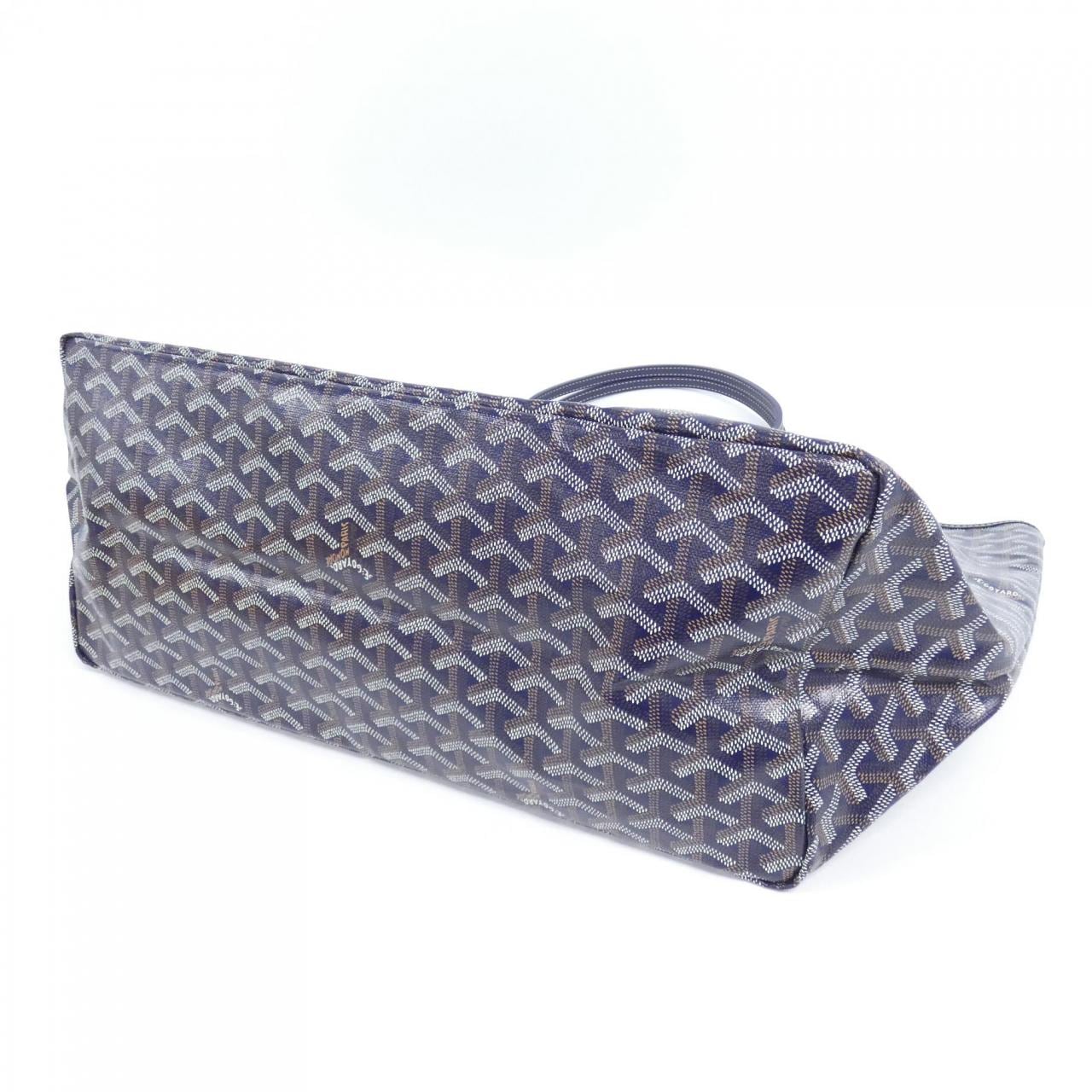 GOYARD Saint Louis AMA LOUIS GM Tote Canvas Navy Canvas - Thumbnail 2