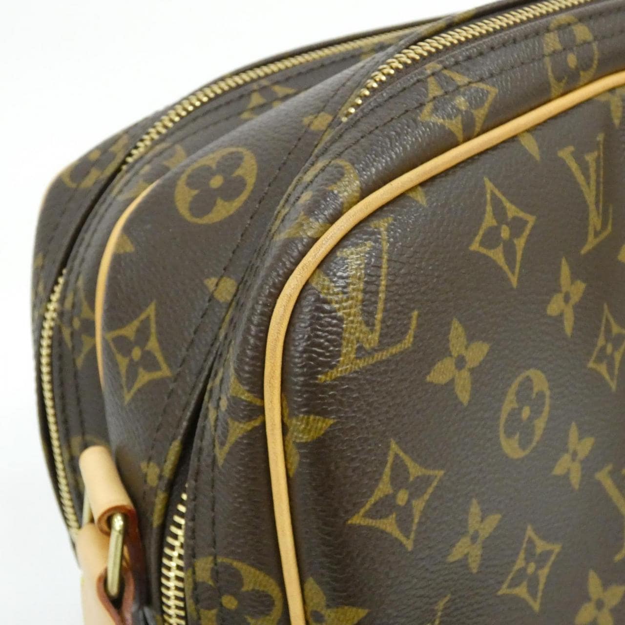 LOUIS VUITTON M45254 Shoulder Monogram 黑色 Monogram 中古品A - 縮圖 6