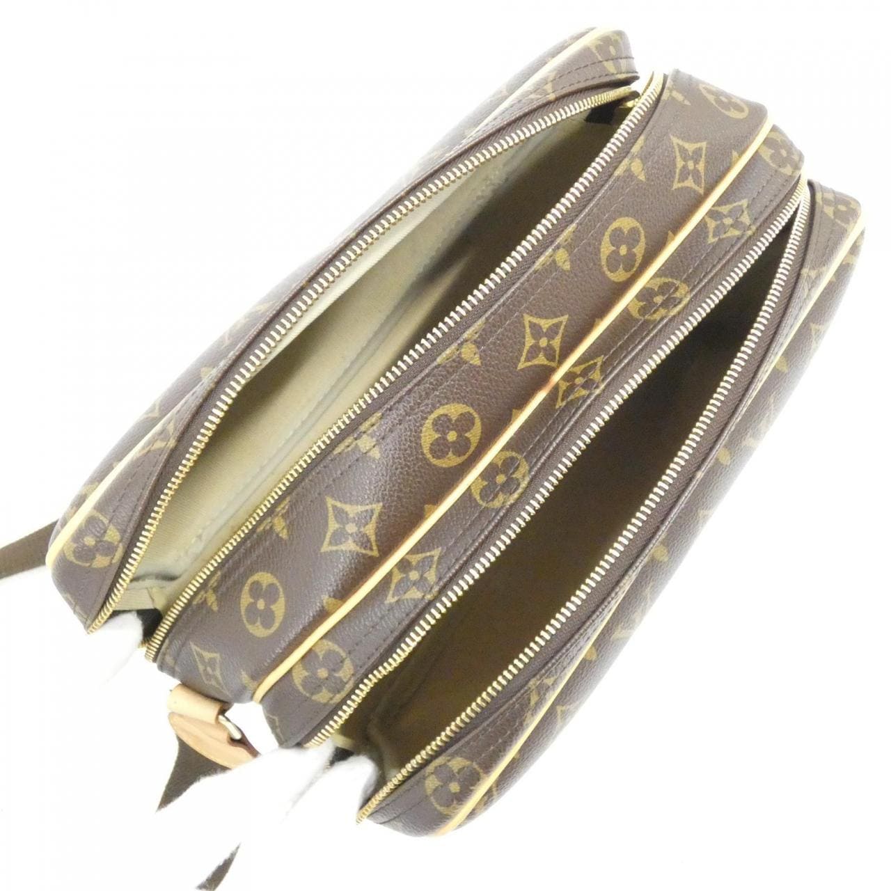 LOUIS VUITTON M45254 Shoulder Monogram 黑色 Monogram 中古品A - 縮圖 9