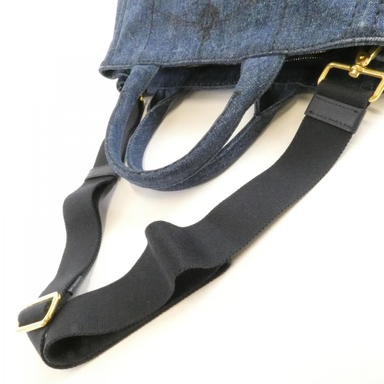 PRADA 1BG439 Handbag 黑色 中古品A - 縮圖 7