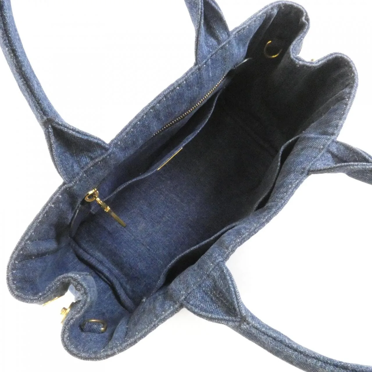 PRADA 1BG439 Handbag 黑色 中古品A - 縮圖 9