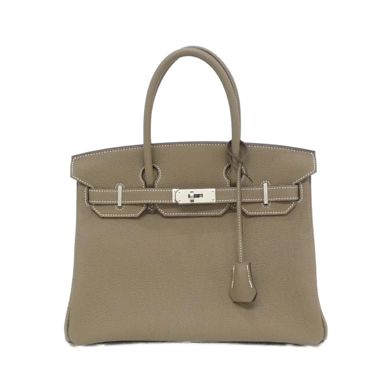 HERMES Handbag Togo Etoupe