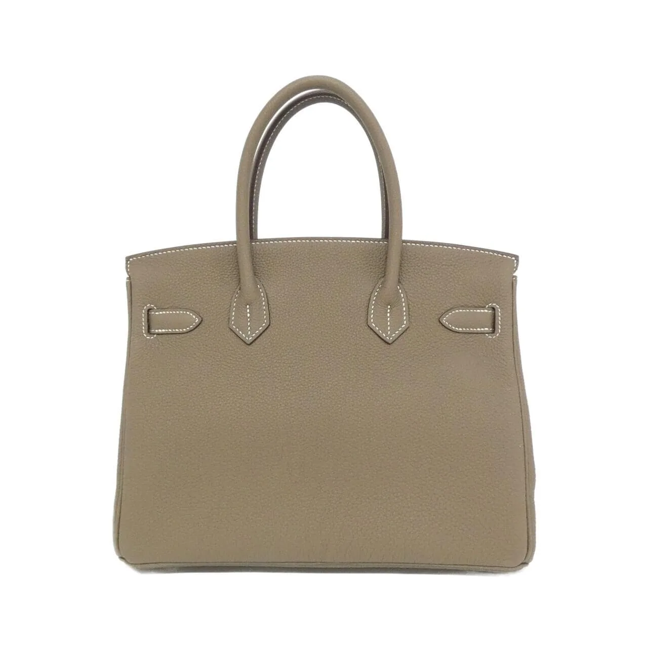 HERMES Handbag Togo Etoupe Togo 牛皮 - 縮圖 2