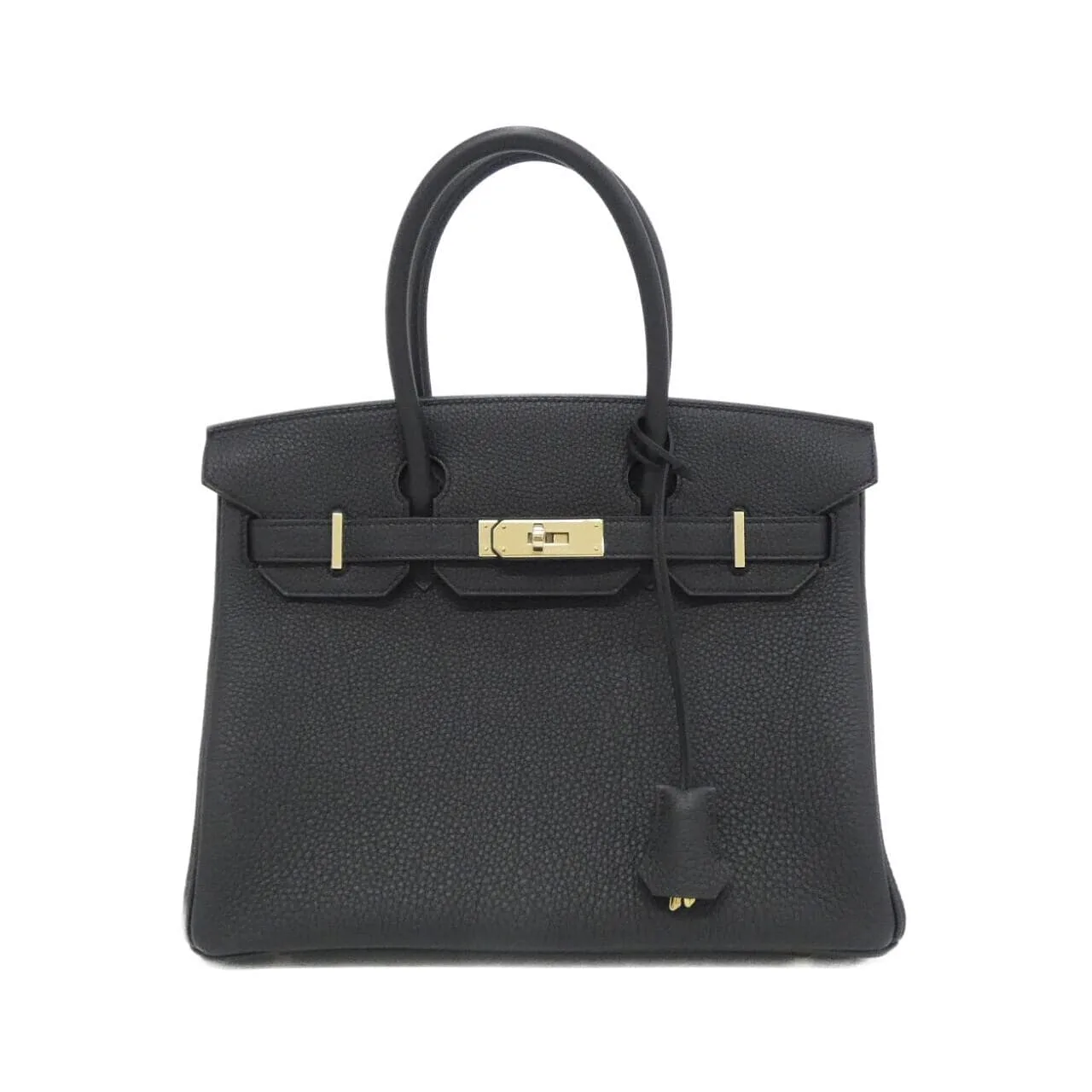 HERMES Birkin 044577CP Handbag Togo Black