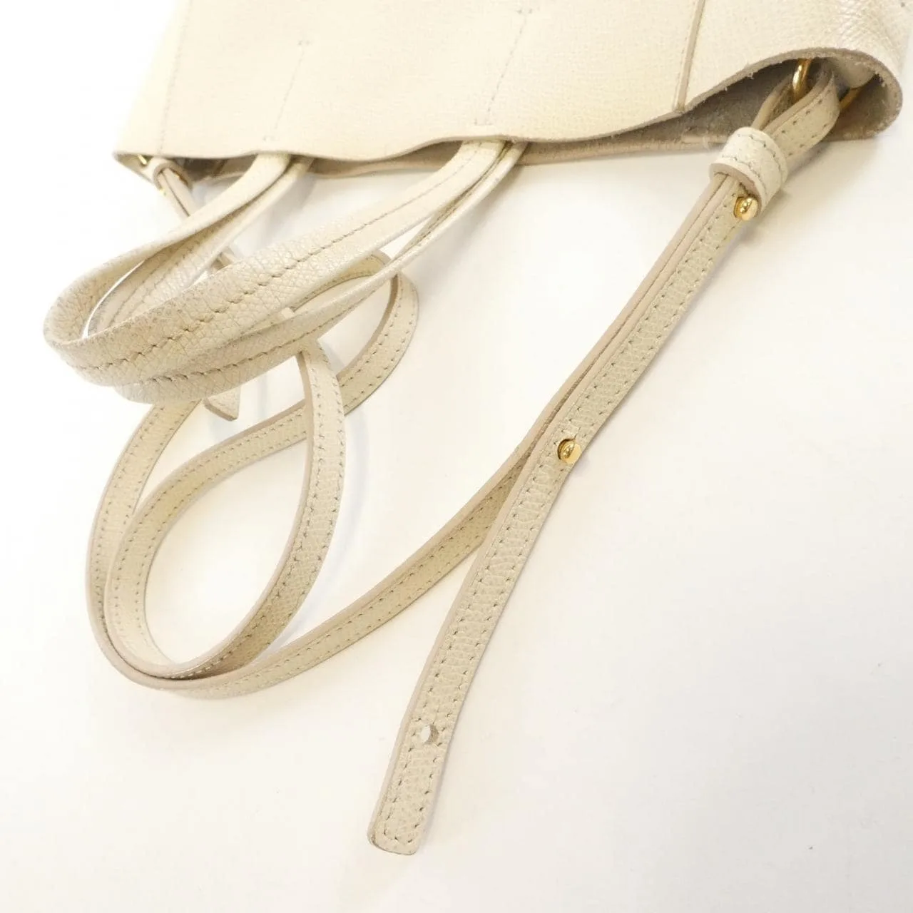 CELINE Cabas 176163XBB Handbag White Rank B - Thumbnail 5