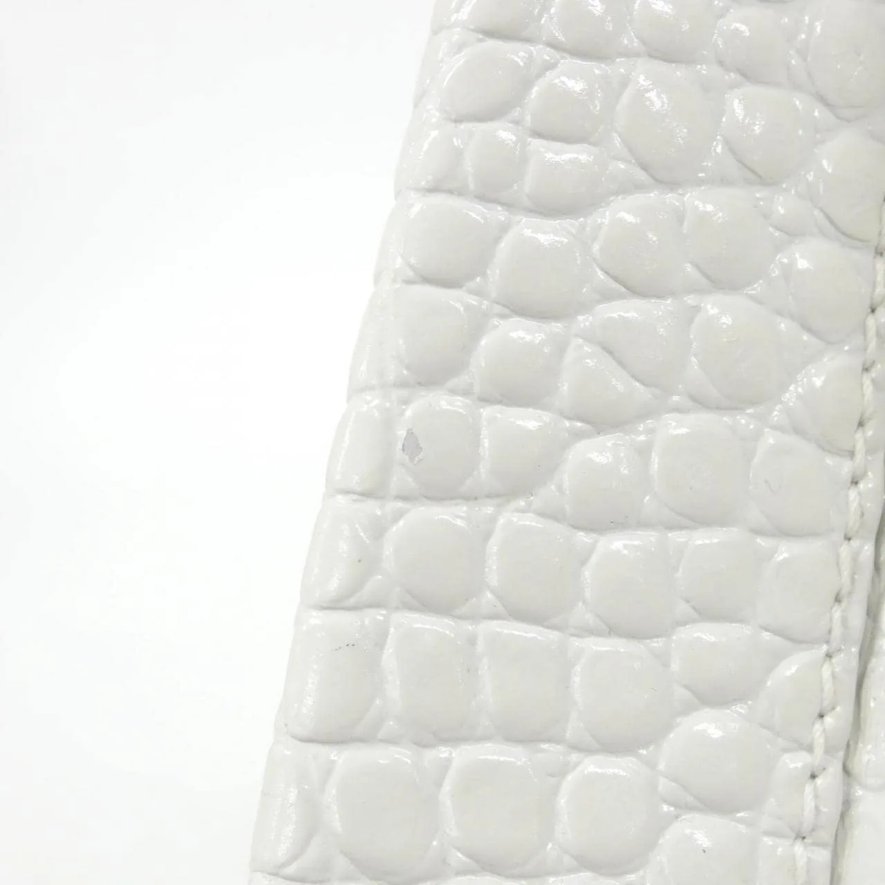 BALENCIAGA 597858 1U61N Tote Leather 黑色 皮革 中古品A - 縮圖 7