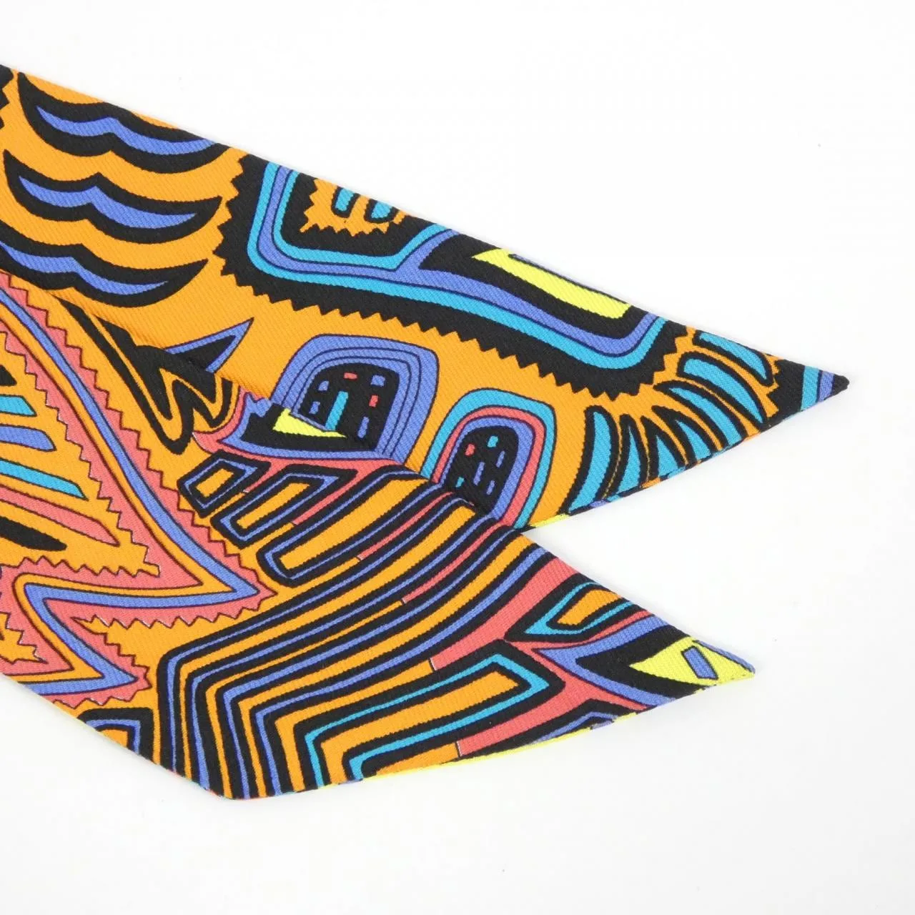 HERMES Scarf Orange Rank A - Thumbnail 2