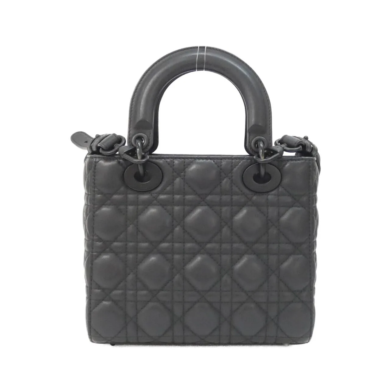 DIOR Lady Dior M0538SLOI Handbag 黑色 中古品A - 縮圖 2