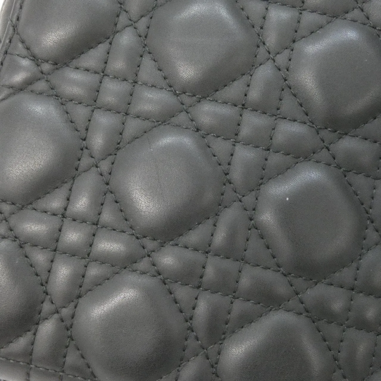 DIOR Lady Dior M0538SLOI Handbag 黑色 中古品A - 縮圖 4