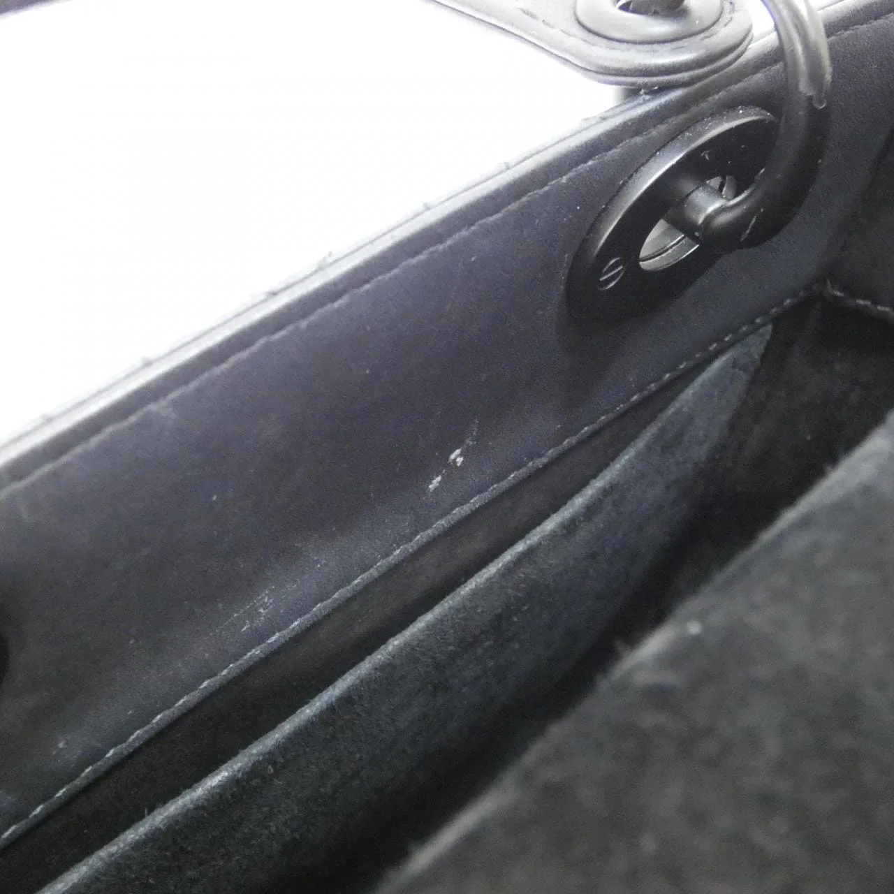 DIOR Lady Dior M0538SLOI Handbag 黑色 中古品A - 縮圖 10