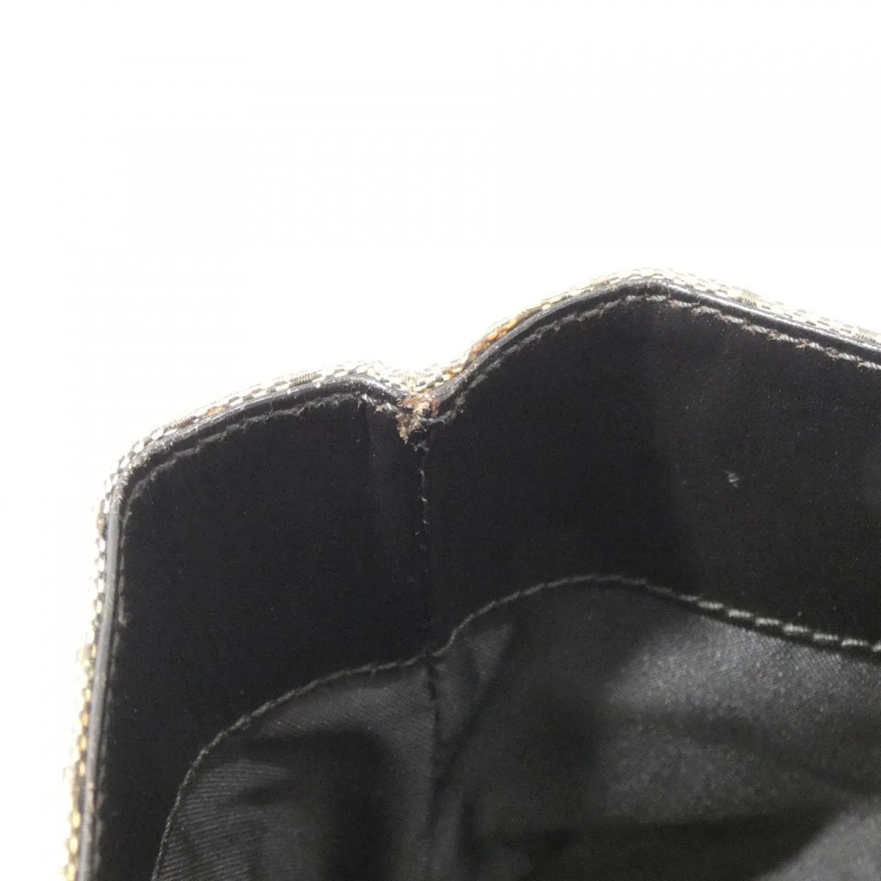 GUCCI 002 1080 Handbag Canvas 米色 帆布 中古品A - 縮圖 9