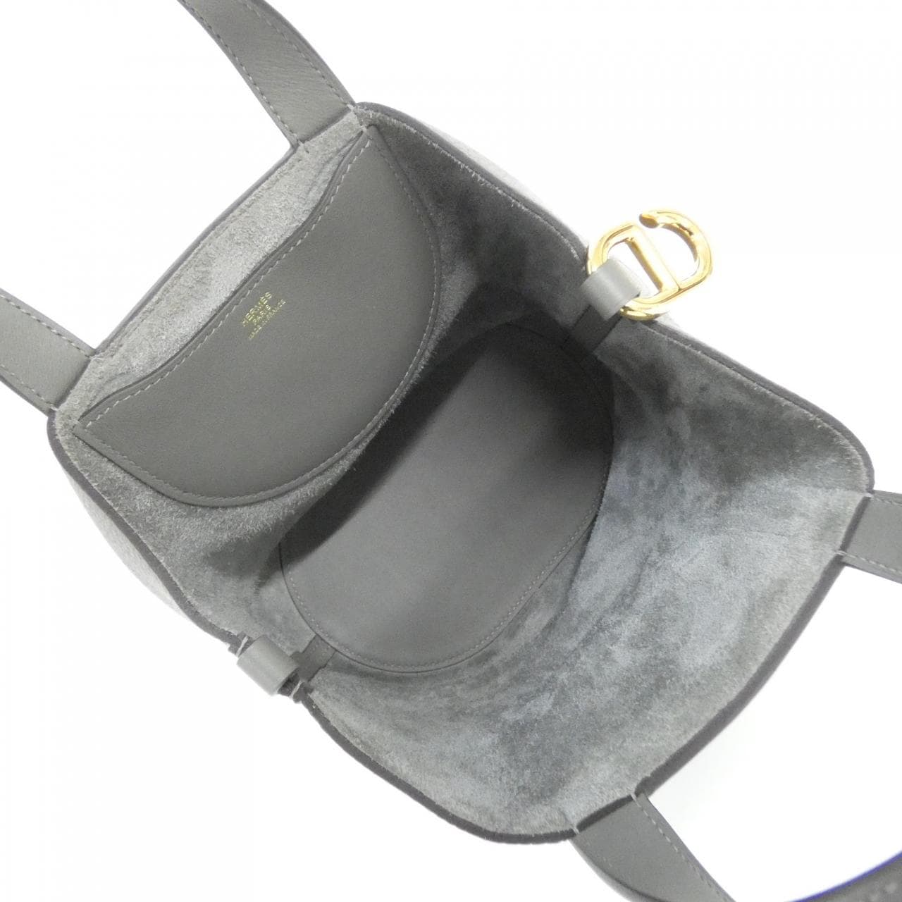 HERMES HERMÈS 084274CC Bag Clemence Black Clemence Leather - Thumbnail 5