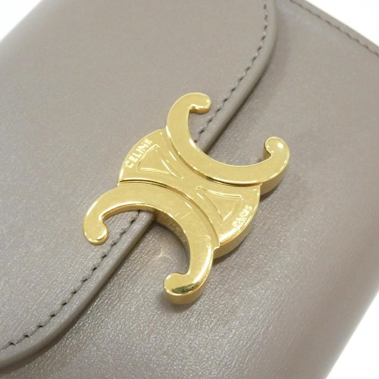 CELINE 10D783DPV Wallet Black Rank A - Thumbnail 4