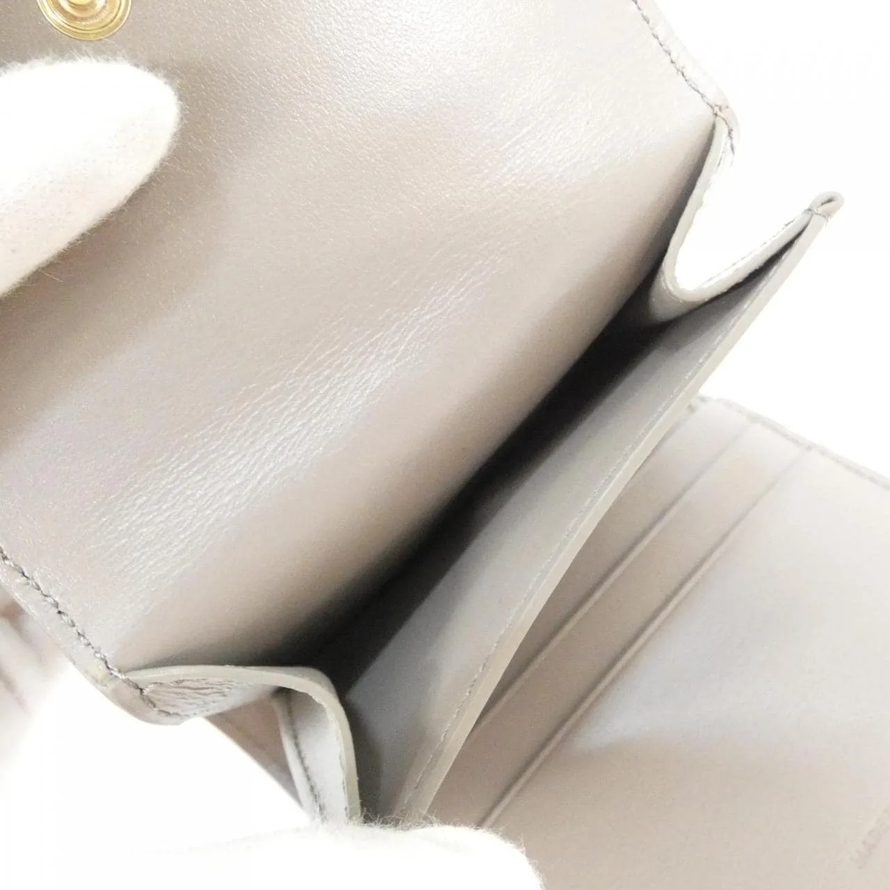 CELINE 10D783DPV Wallet Black Rank A - Thumbnail 9