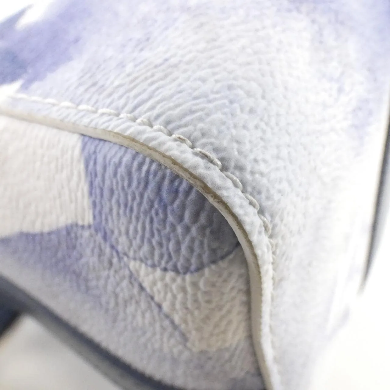 LOUIS VUITTON Keepall M45757 Boston Monogram 藍色 Monogram 中古品B - 縮圖 3