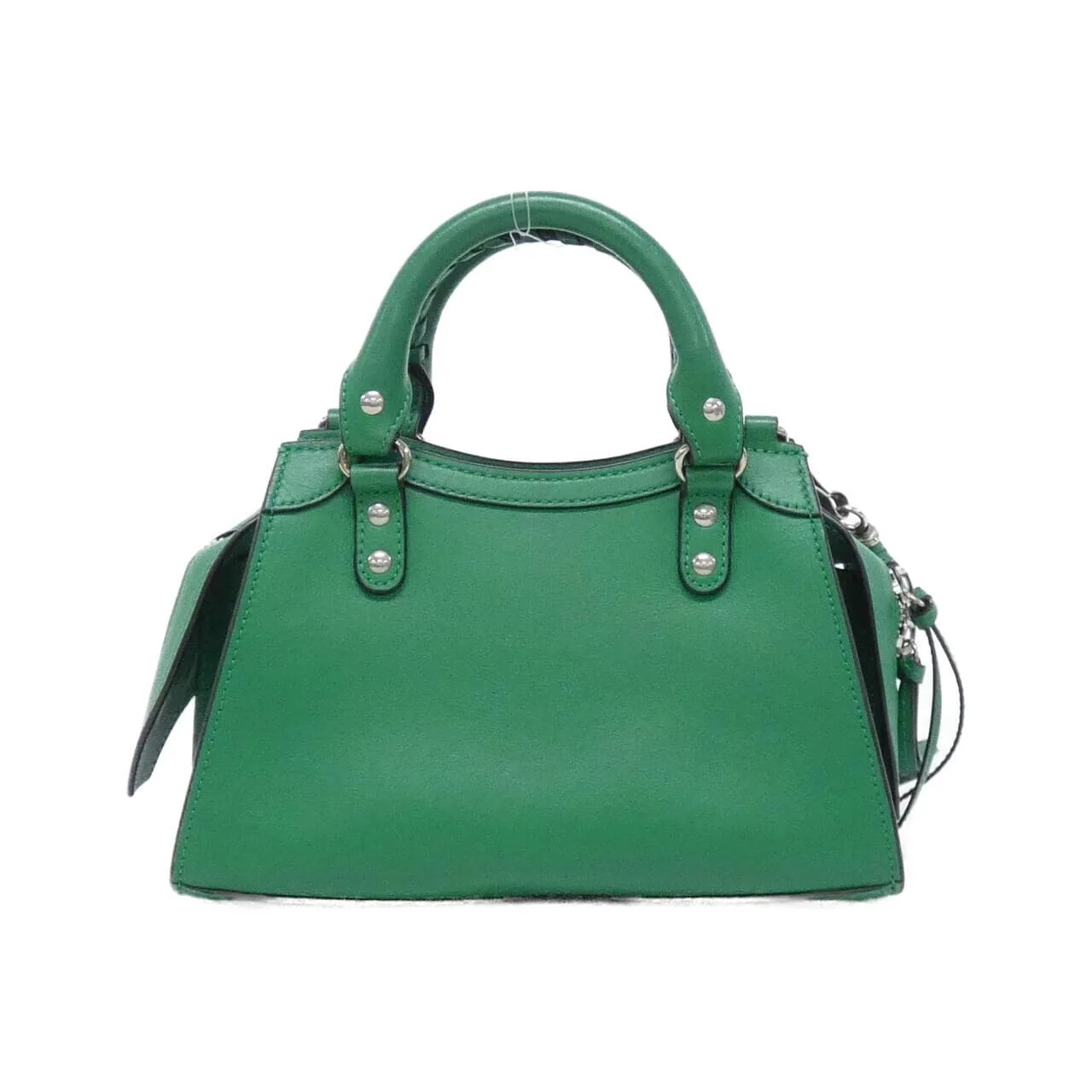 BALENCIAGA Neo Classic 638524 Handbag Leather 黑色 皮革 中古品A - 縮圖 2