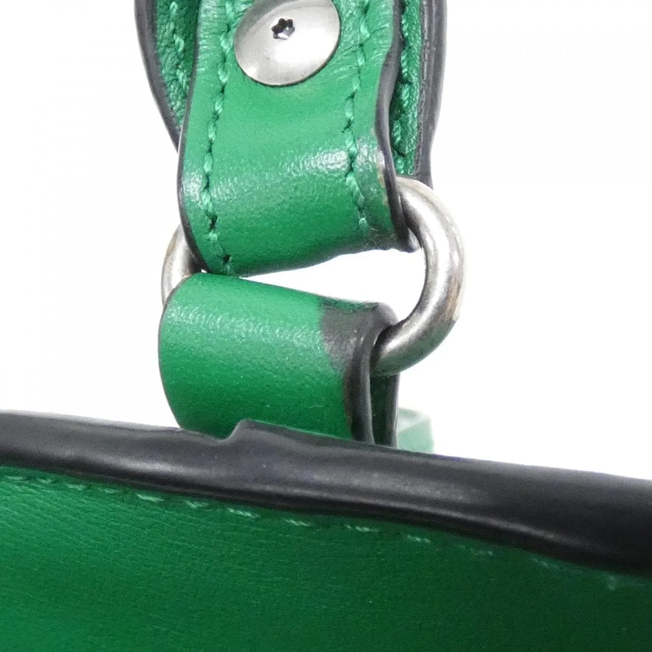 BALENCIAGA Neo Classic 638524 Handbag Leather 黑色 皮革 中古品A - 縮圖 5