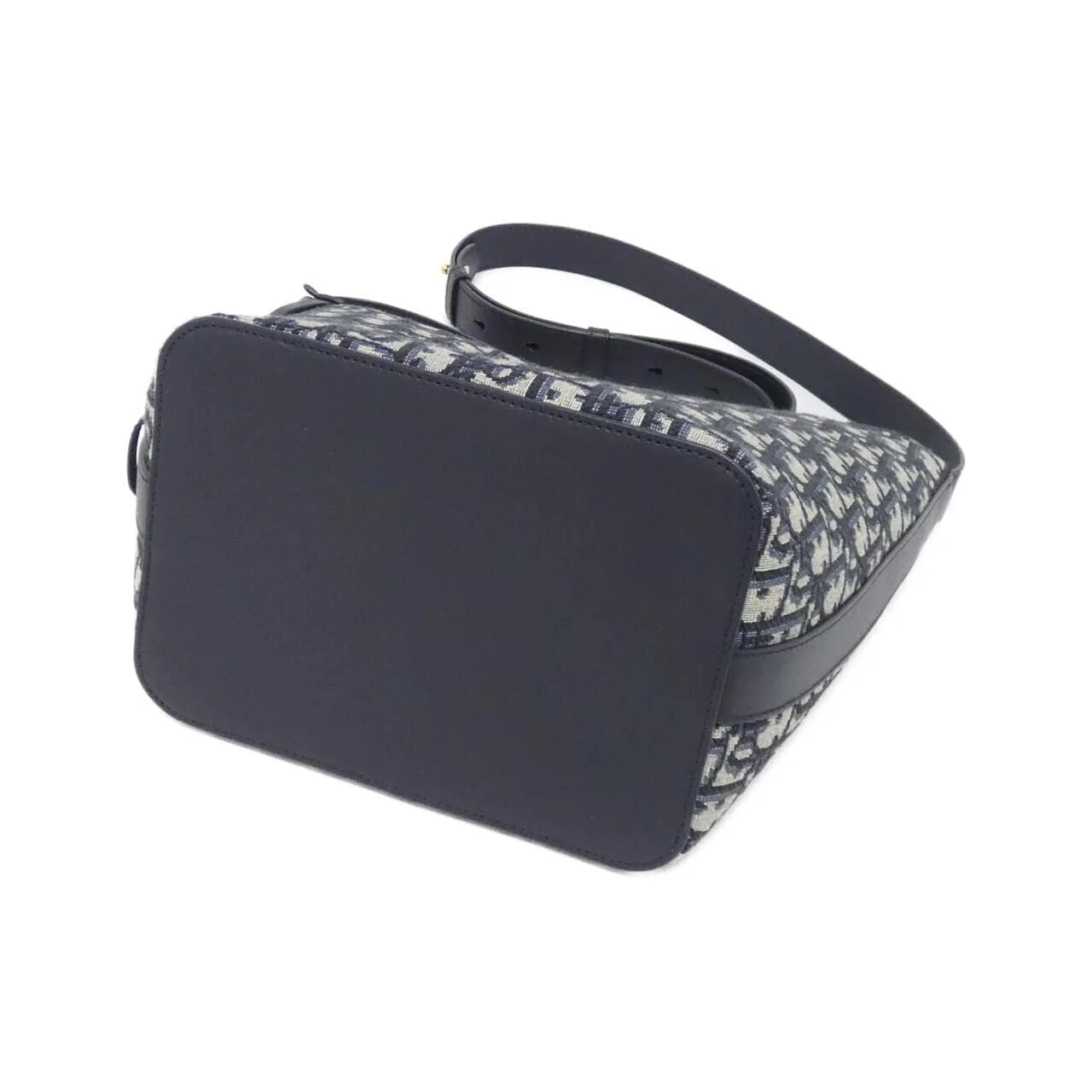 DIOR M2854UTZQ Handbag Canvas 黑色 帆布 中古品A - 縮圖 2