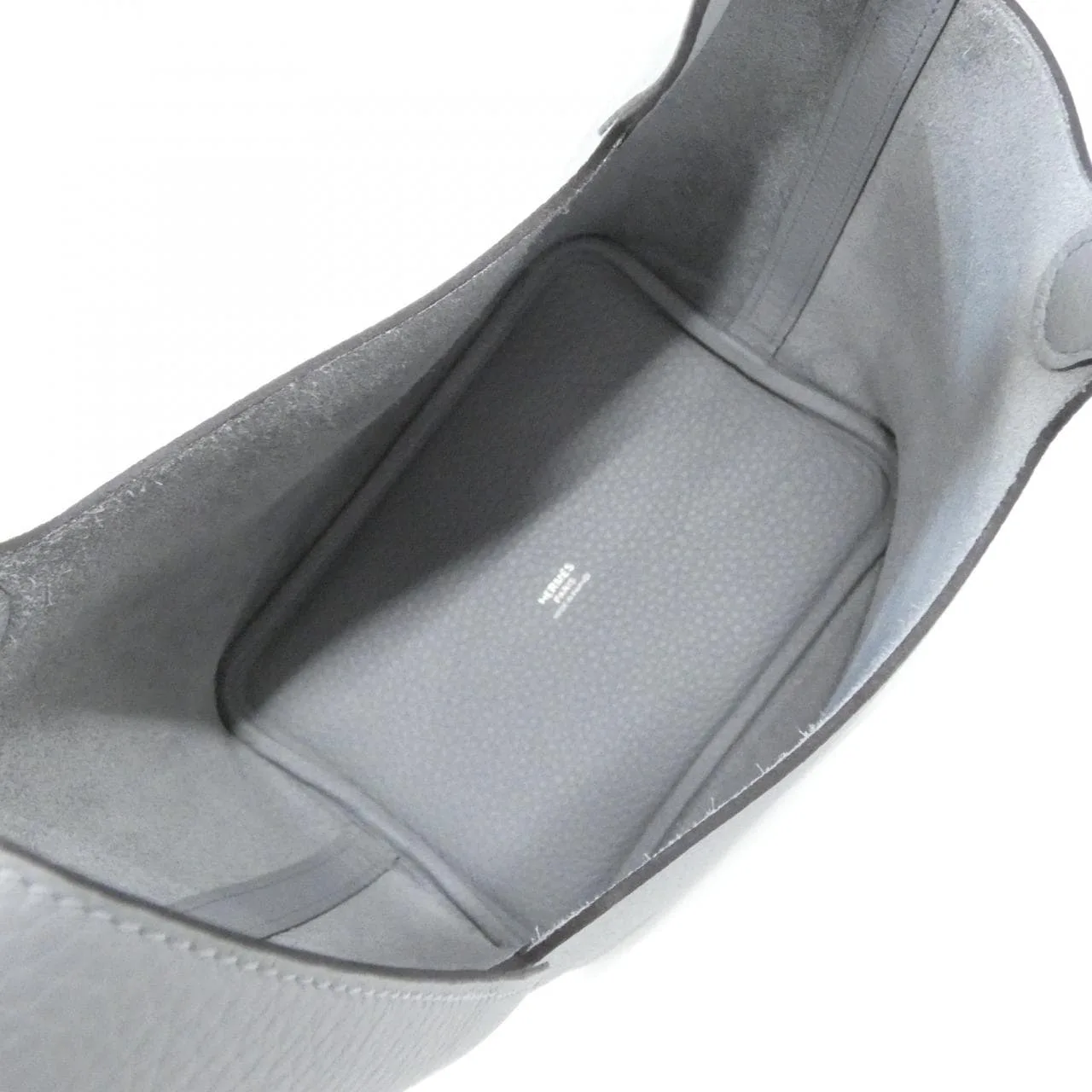 HERMES 056289CK Handbag Clemence Clemence Leather - Thumbnail 5