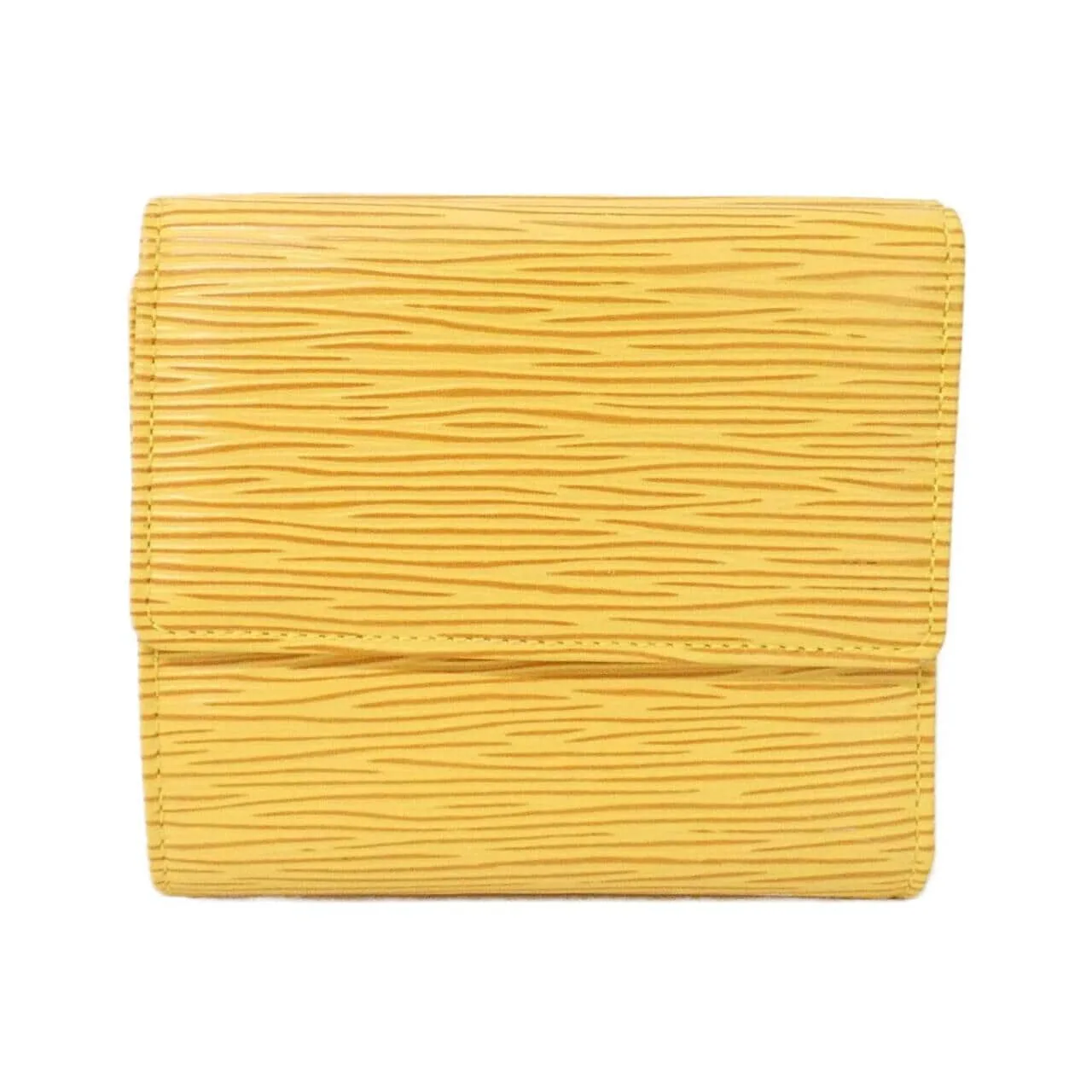 LOUIS VUITTON M63489 Wallet Epi 黃色 Epi 中古品A - 縮圖 2