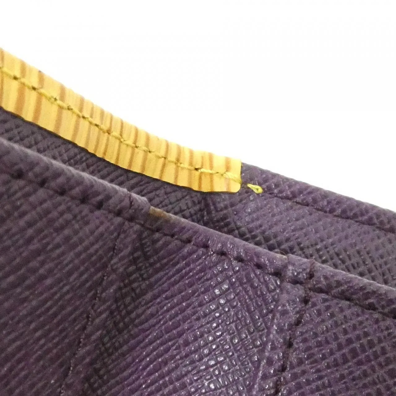 LOUIS VUITTON M63489 Wallet Epi 黃色 Epi 中古品A - 縮圖 8