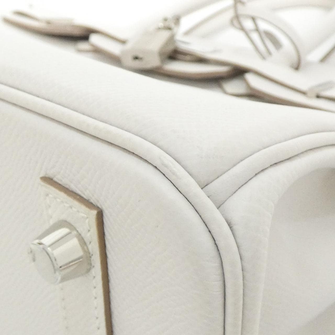 HERMES HERMÈS Birkin 041701CK Bag Epsom Black Epsom Leather - Thumbnail 3