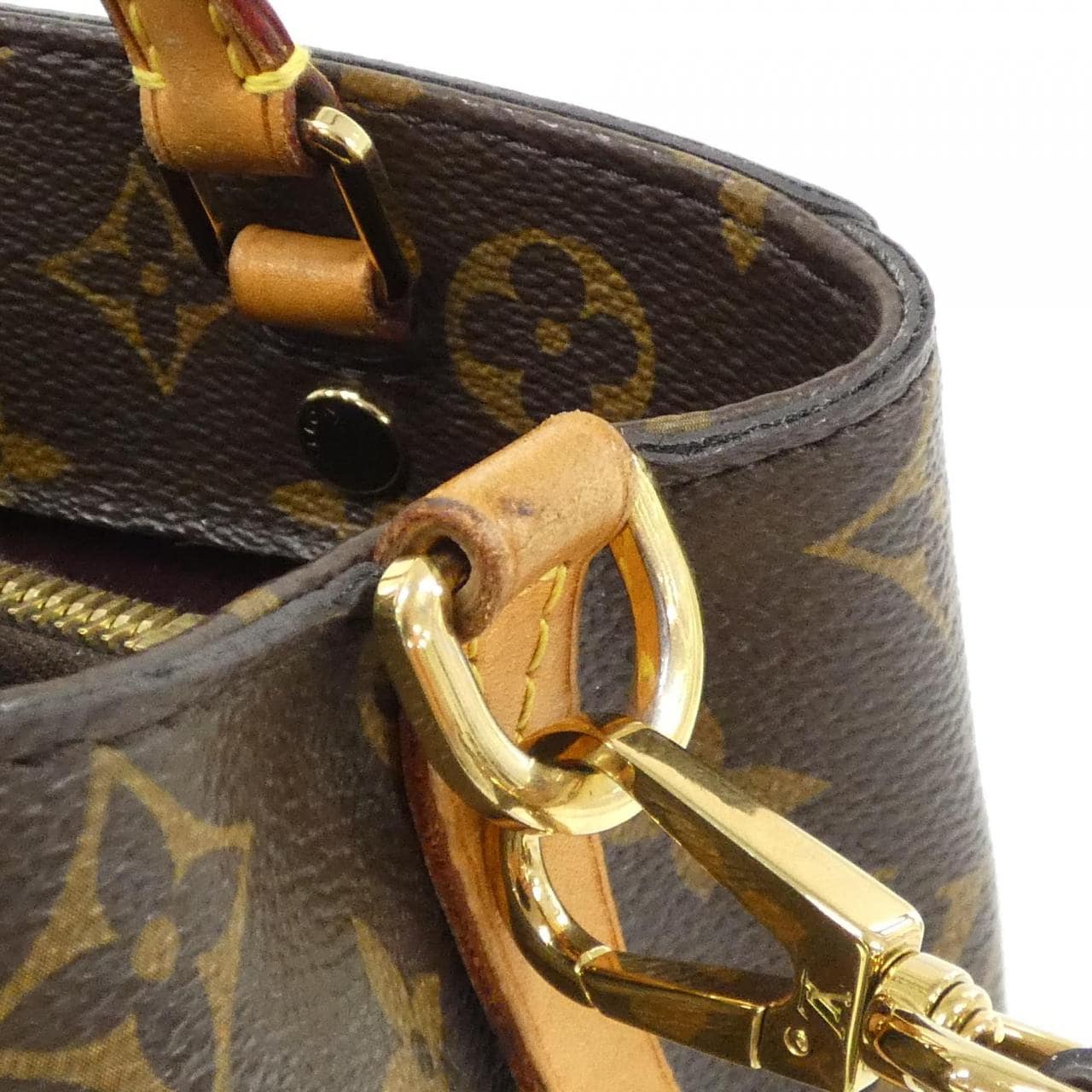 LOUIS VUITTON M41055 Bag Monogram 黑色 Monogram - 縮圖 4