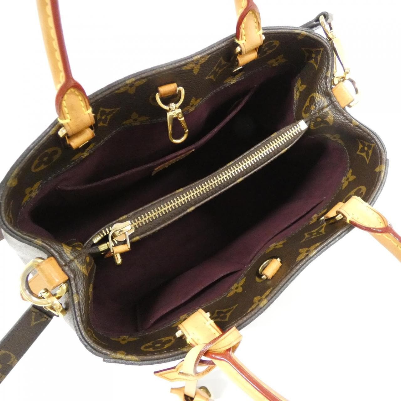 LOUIS VUITTON M41055 Bag Monogram 黑色 Monogram - 縮圖 8