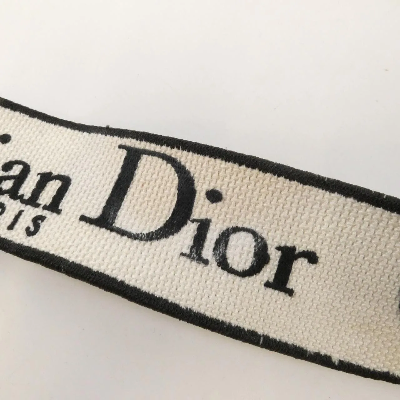 DIOR Lady Dior M0565OZAE Handbag Canvas Black Canvas Rank B - Thumbnail 8